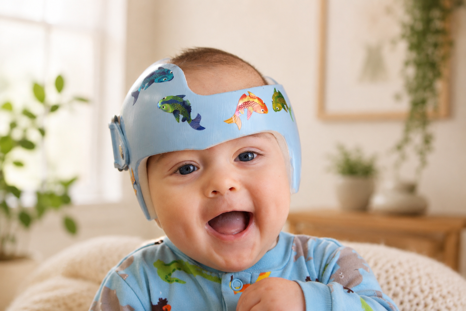 Gentle infant cranial support